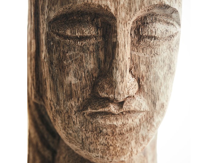 RZEŹBA  MINDFUL NATURAL HOUSE DOCTOR Ludzie Marmur Kategoria Figury i rzeźby Drewno Kolor Brązowy