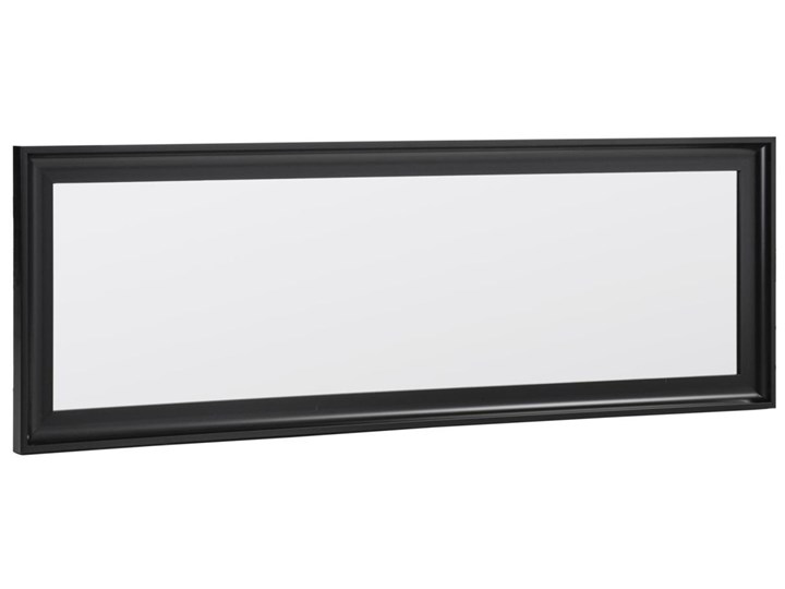 Lustro Romila 52 x 152,5 cm czarne Ścienne Prostokątne Lustro z ramą Pomieszczenie Przedpokój