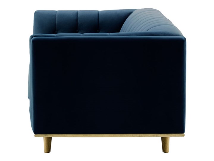 Sofa trzyosobowa Vicenza Głębokość 99 cm Stała konstrukcja Szerokość 200 cm Materiał obicia Welur Powierzchnia spania