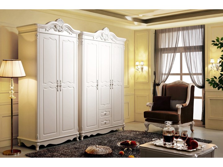 Szafa 2 drzwiowa La Perle 962-2, ecru, 111x241 cm
