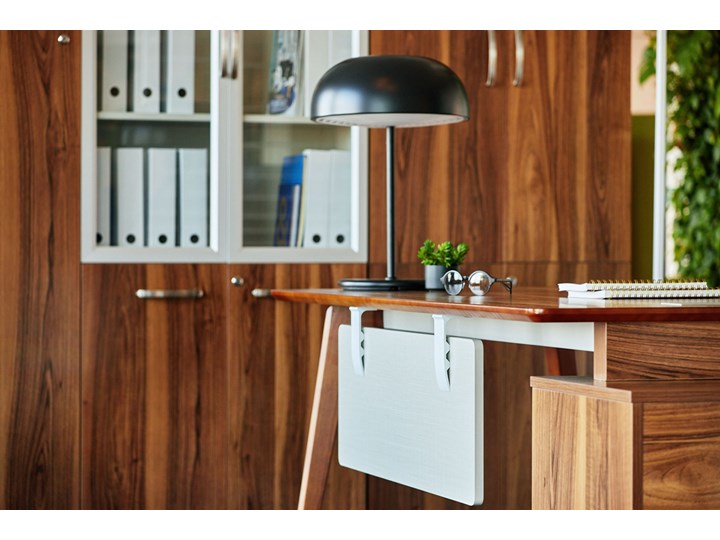 Biurko skandynawskie z pomocnikiem 160x80 Evolutio A609 160 Stal Pomieszczenie Biuro Drewno Głębokość 80 cm Płyta MDF Głębokość 160 cm Szerokość 160 cm Kategoria Biurka