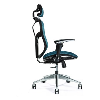 Ergonomiczny fotel Ergo 500 niebieski mesh