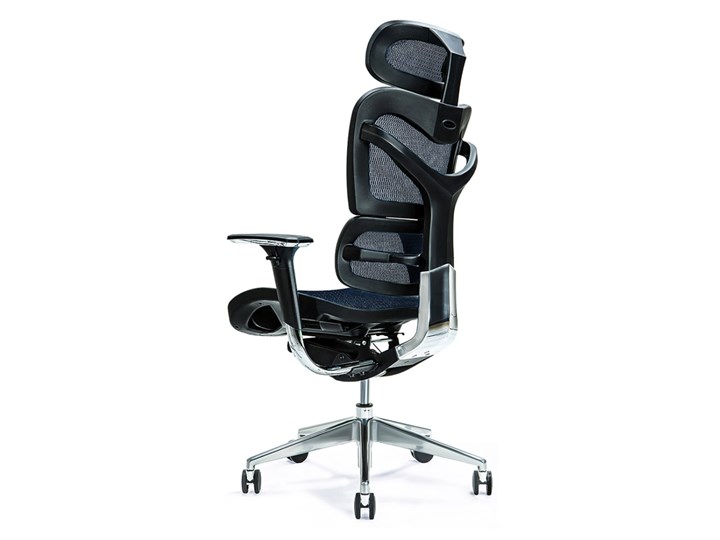 Ergonomiczny fotel biurowy Ergo 700 granatowy mesh Wysokość 131 cm Szerokość 66 cm Tkanina Szerokość 70 cm Głębokość 69 cm Głębokość 70 cm Wysokość 121 cm Wysokość 122 cm Typ Regulowane