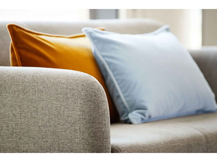 Jasnoszara sofa 3-osobowa Fusion, do gabinetu Szerokość 165 cm Pomieszczenie Salon Głębokość 78 cm Wielkość Trzyosobowa