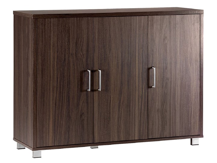 3-drzwiowa komoda Platinum A12 ciemny orzech Głębokość 40 cm Wysokość 80 cm Szerokość 120 cm Kategoria Komody Styl Nowoczesny