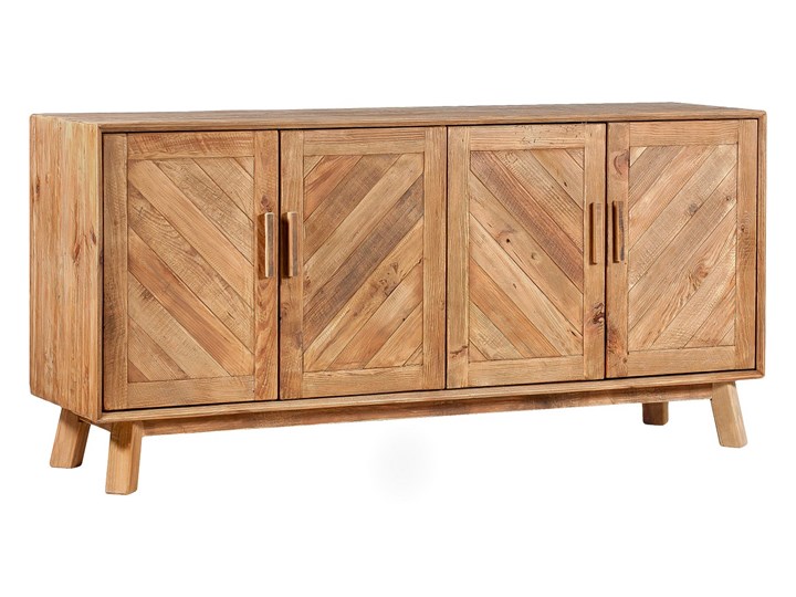 Rustykalna komoda Amarula, 180x48x85 Wysokość 85 cm Sosna Głębokość 48 cm Drewno Szerokość 180 cm Styl Rustykalny