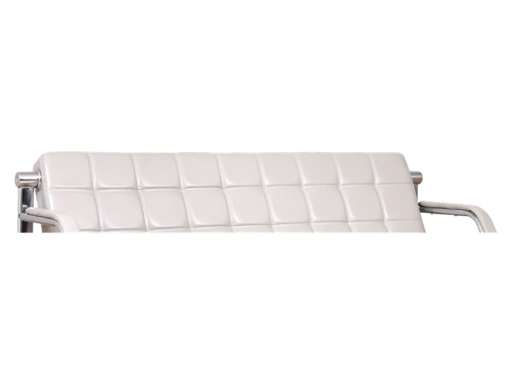 3-osobowa sofa skórzana Stilio do biura, szara