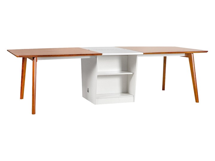 Duży stół konferencyjny 280x120 Evolutio E202 Wysokość 75 cm Drewno Płyta MDF Pomieszczenie Stoły konferencyjne