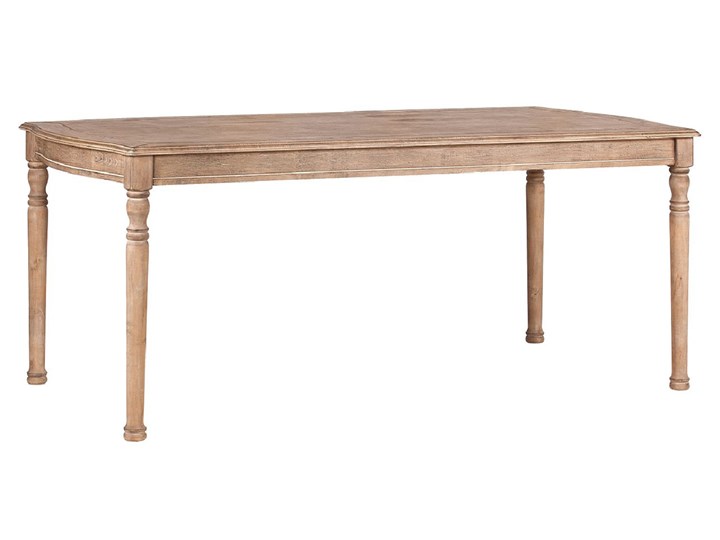 Stół do jadalni Denis, retro,180 cm, orzech włoski Wysokość 74 cm Drewno Styl Vintage