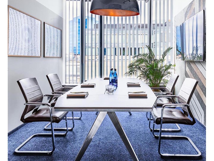 Stół konferencyjny 240x120 cm ciemny orzech Platinum 24D Płyta MDF Drewno Stal Wysokość 75 cm Długość(n) 240 cm Pomieszczenie Stoły konferencyjne