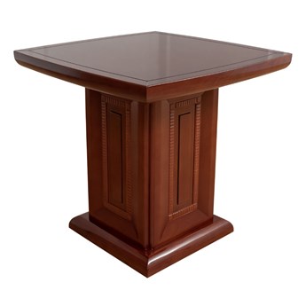 Kwadratowy stolik do biura Dunkan, 80 x 80 cm
