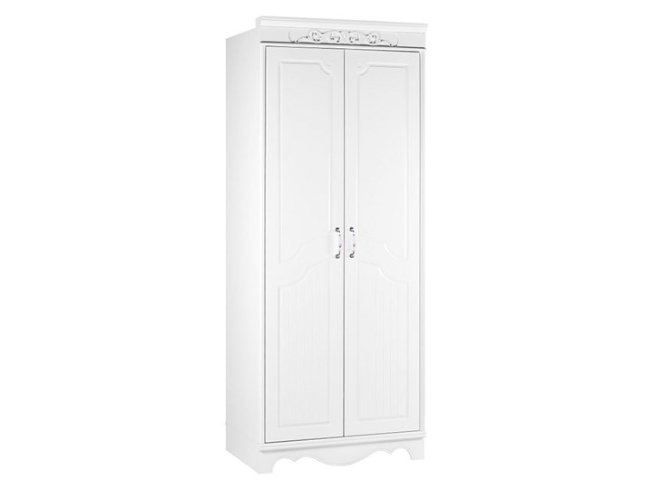 Szafa 2-drzwiowa biała 88x220 cm Delia