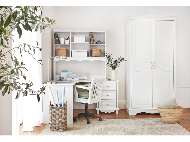 Szafa 2 drzwiowa 806B Victoria, 107x227 cm Drewno Płyta laminowana Szerokość 107 cm Płyta MDF Głębokość 60 cm Ilość drzwi Dwudrzwiowe