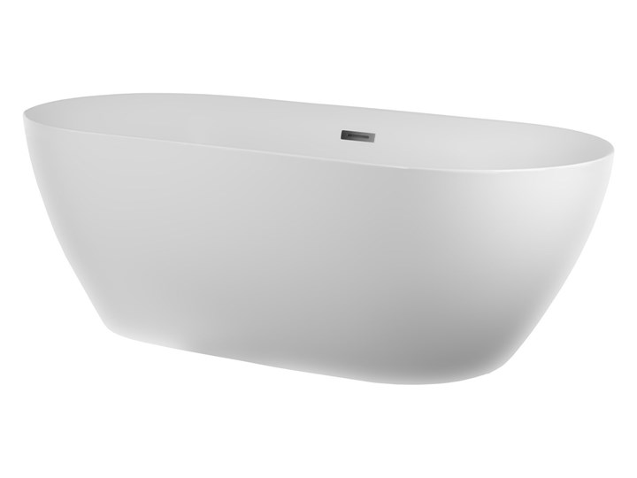 Wanna wolnostojąca Corsan E041 Olvena 170 cm z wykończeniem chrom Wolnostojące Stal Akryl Kategoria Wanny