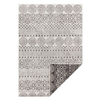 Brązowo-biały dywan odpowiedni na zewnątrz Ragami Circle, 200x290