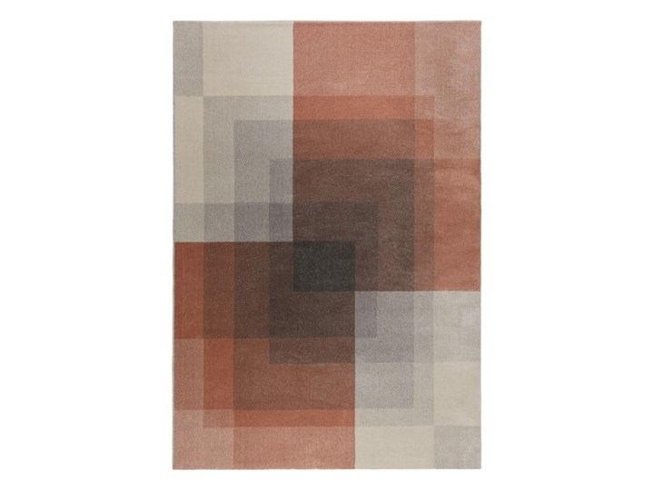 Szaro-różowy dywan Flair Rugs Plaza, 120x170 cm Syntetyk Dywany Kategoria Dywany