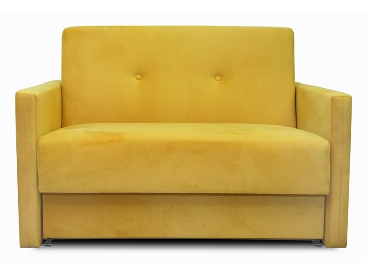 Sofa 2-osobowa LOMA 2 Yellow Typ Gładkie Wielkość Dwuosobowa