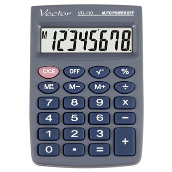 Kalkulator Vector VC-110 kieszonkowy