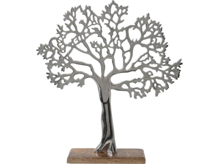 Dekoracja Drzewo Gondor srebrne L Rośliny Kolor Srebrny Kategoria Figury i rzeźby