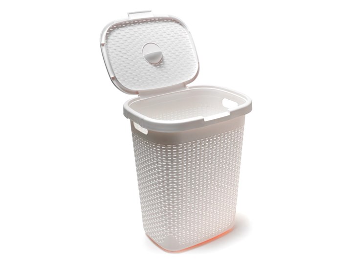 Kremowy kosz na pranie Addis Rattan Hamper Calico Kolor Beżowy Kategoria