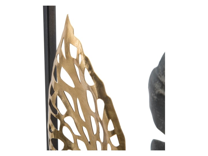 Metalowa dekoracja wisząca z wzorem liści Mauro Ferretti Ory -A-, 31x90 cm Kategoria Dekor ścienny Styl Skandynawski