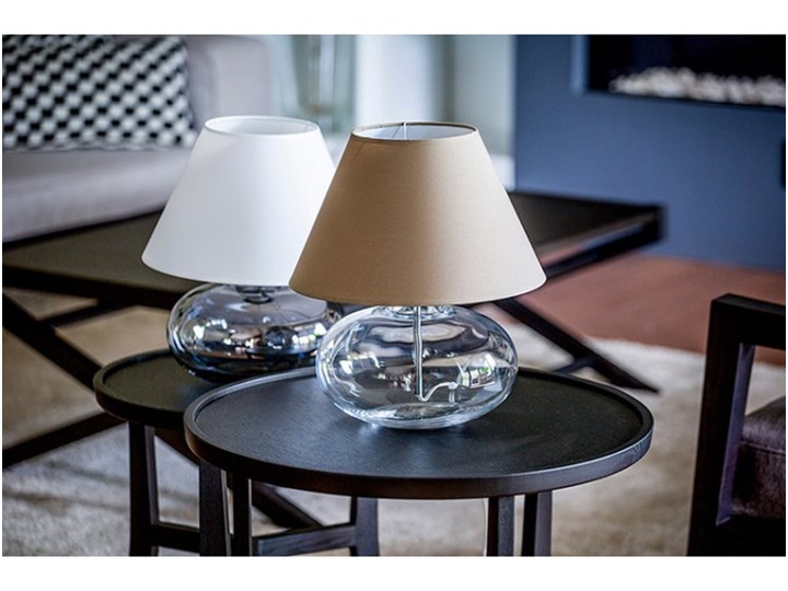 Lampa stołowa BERGEN BLACK L007252110 4concepts L007252110 | SPRAWDŹ RABAT W KOSZYKU ! Lampa z kloszem Kategoria Lampy stołowe