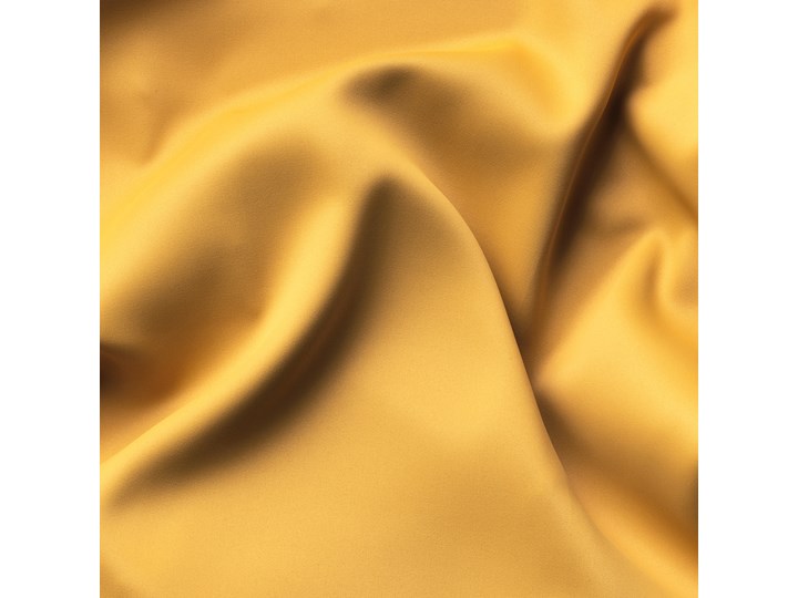 IKEA MAJGULL Zasłony zacieniające, 1 para, Żółty, 145x300 cm Mocowanie Taśma Bawełna Mocowanie