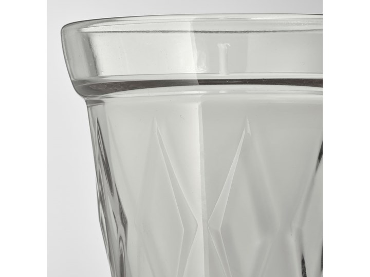 IKEA VÄLDOFT Świeca zapachowa w szkle, kwiat/szkło bezbarwne, 8 cm Świecznik Kategoria Świeczniki i świece Kolor Biały