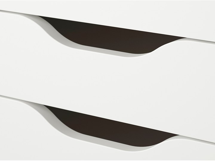 IKEA ALEX Komoda, 9 szuflad, Biały, 36x116 cm Płyta MDF Szerokość 36 cm Kategoria Komody