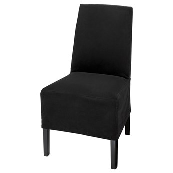 IKEA BERGMUND Pokrowiec na krzesło, śr długość, Djuparp ciemnoszary