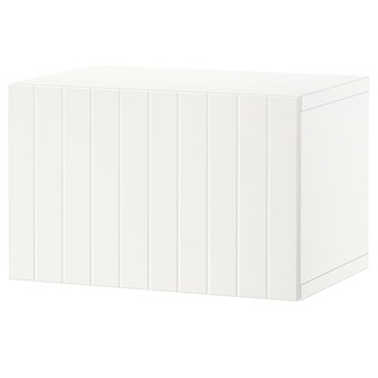 IKEA BESTÅ Szafka z drzwiczkami, Biały/Sutterviken biały, 60x42x38 cm