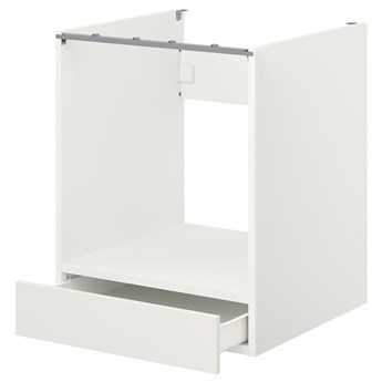 IKEA ENHET Sz stj piek z szu, biały, 60x62x75 cm