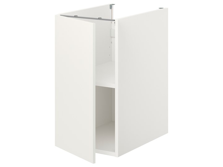 IKEA ENHET Sza st z pół/drzw, biały, 40x62x75 cm Płyta MDF Szafka dolna Kategoria Szafki kuchenne