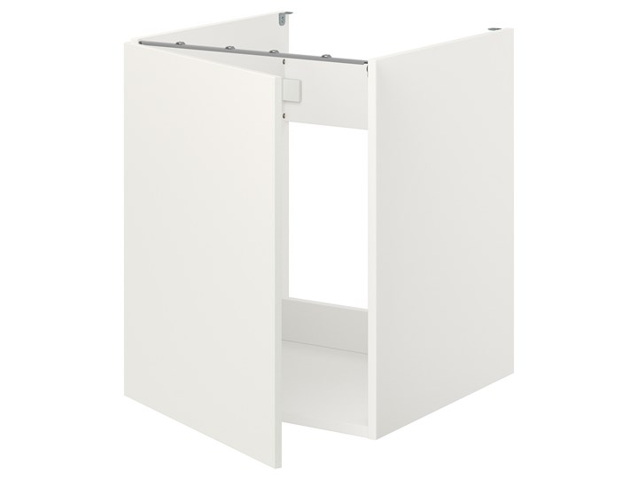 IKEA ENHET Szafka pod zlewozm/drzwi, biały, 60x62x75 cm Płyta MDF Kategoria Szafki kuchenne