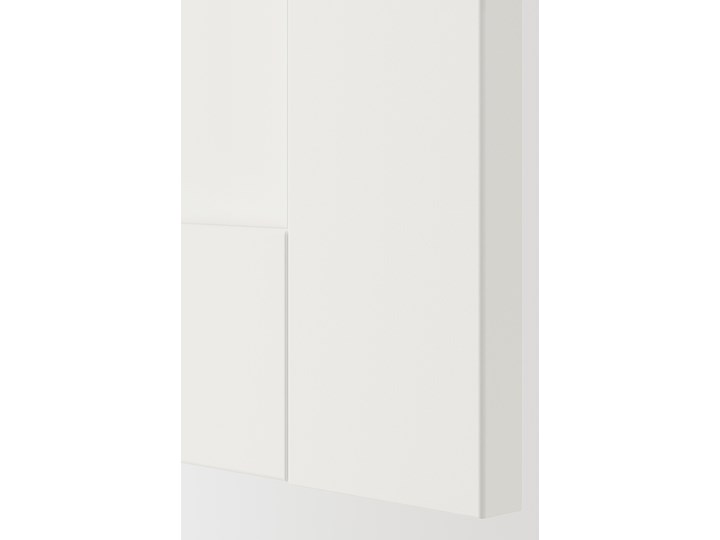 IKEA ENHET Szafka ścienna z 1 półką/drzwiami, biały/biały rama, 60x32x60 cm Płyta MDF Szafka wisząca Kategoria Szafki kuchenne