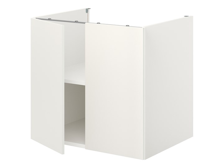 IKEA ENHET Szafka stojąca z półką/drzwi, biały, 80x62x75 cm Szafka dolna Płyta MDF Kategoria Szafki kuchenne
