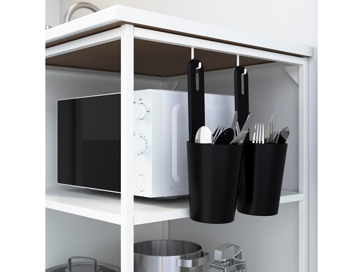 IKEA ENHET Szafka stojąca z półkami, biały, 60x60x75 cm Szafka dolna Kategoria Szafki kuchenne