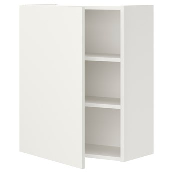 IKEA ENHET Szafka wisząca 2półki/drzwi, biały, 60x32x75 cm