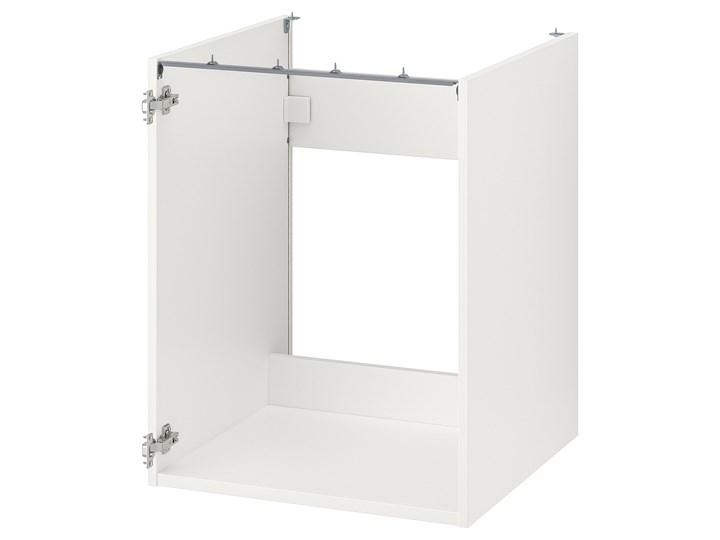 IKEA ENHET Szafka zlewozmywakowa, biały, 60x60x75 cm Płyta MDF Kategoria Szafki kuchenne