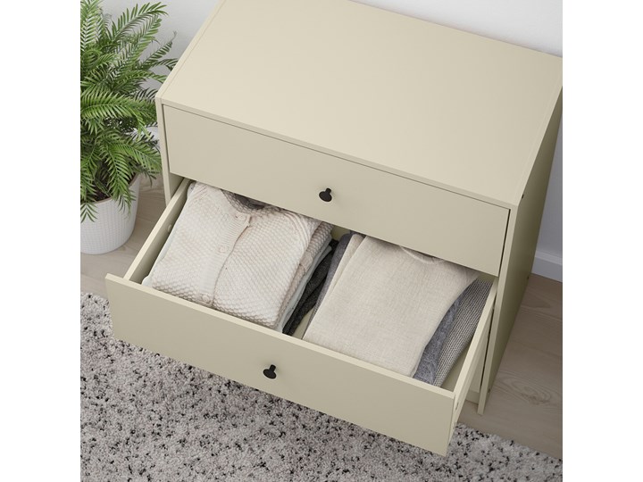 IKEA GURSKEN Zestaw mebli do sypialni 5 szt, jasnobeżowy, Szer. materaca: 140 cm Pomieszczenie Sypialnia