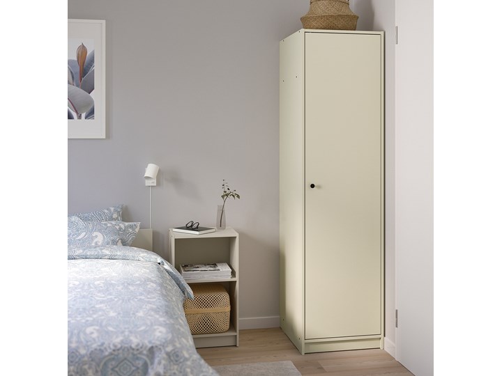 IKEA GURSKEN Zestaw mebli do sypialni 5 szt, jasnobeżowy, Szer. materaca: 140 cm Pomieszczenie Sypialnia Kategoria Zestawy mebli do sypialni
