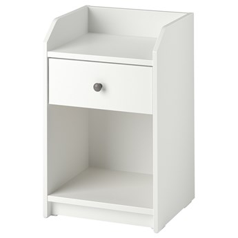 IKEA HAUGA Stolik nocny, Biały, 40x36 cm