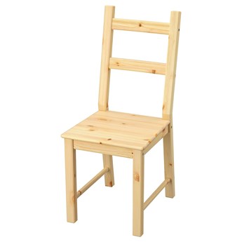 IKEA IVAR Krzesło, sosna, Przetestowano dla: 110 kg
