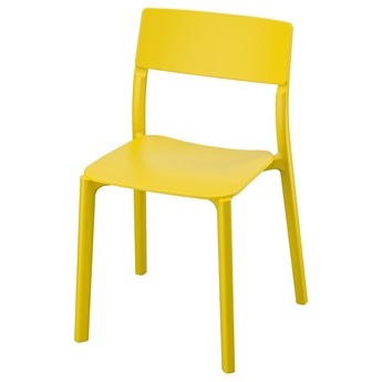 IKEA JANINGE Krzesło, Żółty, Przetestowano dla: 110 kg