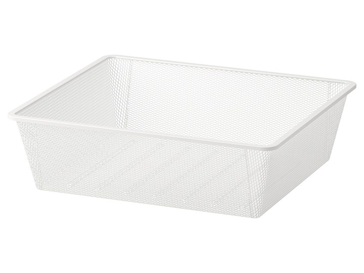 IKEA JONAXEL Kosz siatka, biały, 50x51x15 cm Kosze Kategoria Pudełka do przechowywania