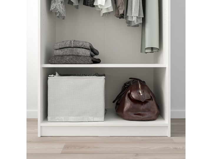 IKEA KLEPPSTAD Szafa/2 drzwi, biały, 79x176 cm Kategoria Szafy do garderoby