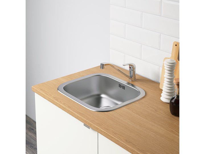 IKEA KNOXHULT Kuchnia narożna, biały, 182x183x220 cm Zestawy gotowe Kategoria Zestawy mebli kuchennych