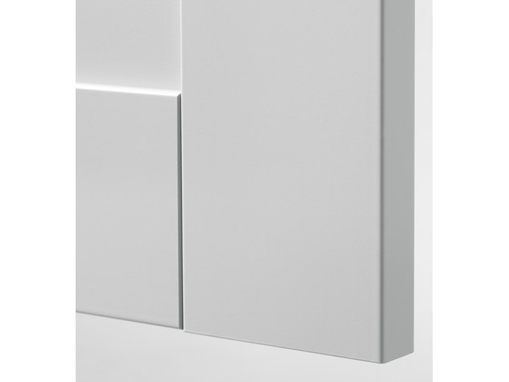 IKEA KNOXHULT Szafka ścienna z drzwiami, szary, 120x75 cm Szafka wisząca Płyta MDF Kategoria Szafki kuchenne