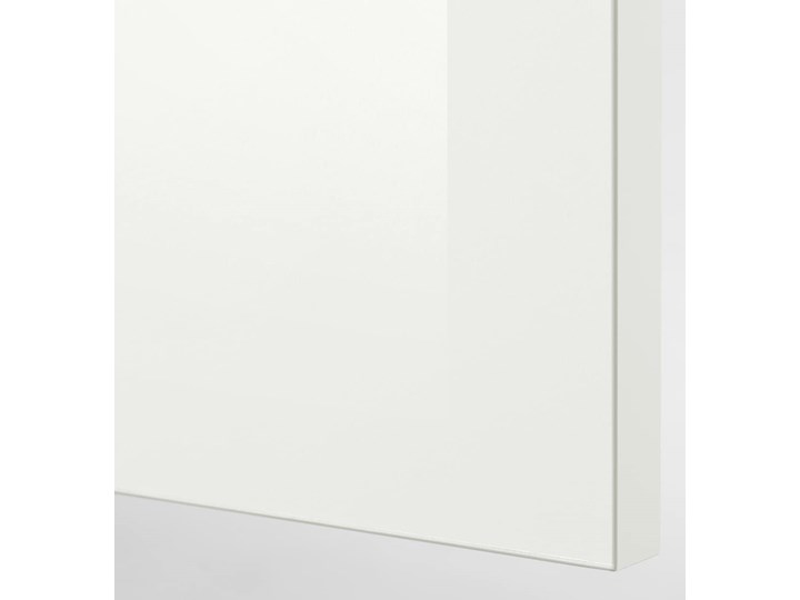 IKEA KNOXHULT Szafka wisząca z drzwiczkami, połysk biały, 40x75 cm Płyta MDF Kategoria Szafki kuchenne