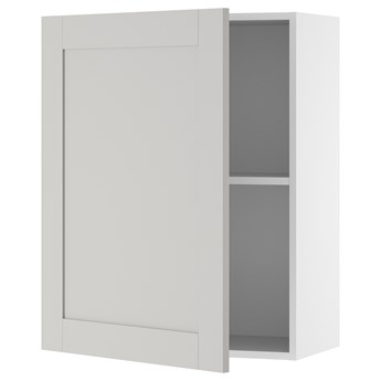 IKEA KNOXHULT Szafka wisząca z drzwiczkami, szary, 60x75 cm
